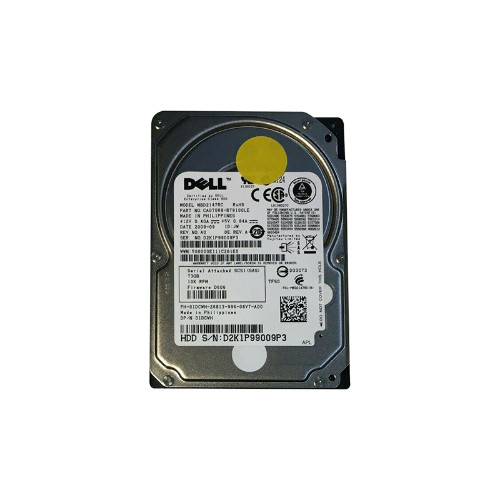 CA07068-B79100LE - Dell 73GB 10000RPM SAS 3Gb/s 16MB Cache 2.5-Inch Hard Drive