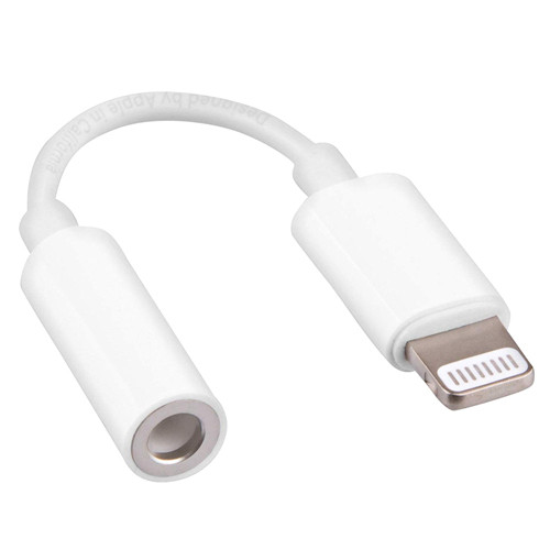 MMX62AM/A - Apple Lightning to 3.5mm Headphone Jack Adapter for iOS 10