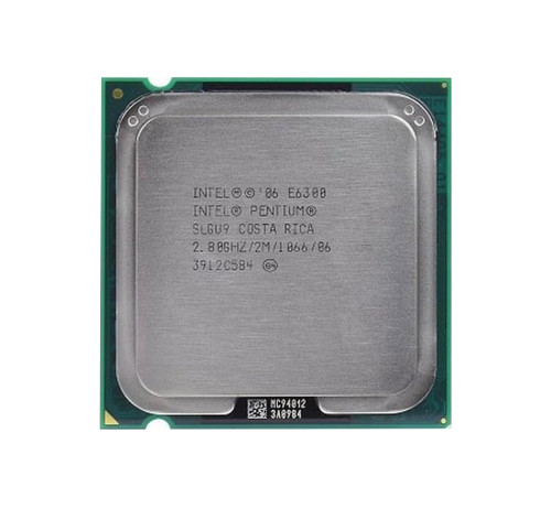Intel SLGU9 Pentium E6300 Dual-core 2.80GHz LGA775 Processor