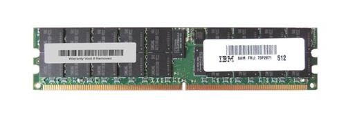 73P2871 - IBM 2GB DDR2-400MHz PC2-3200 ECC Registered CL3 240-Pin DIMM 1.8V Memory Module