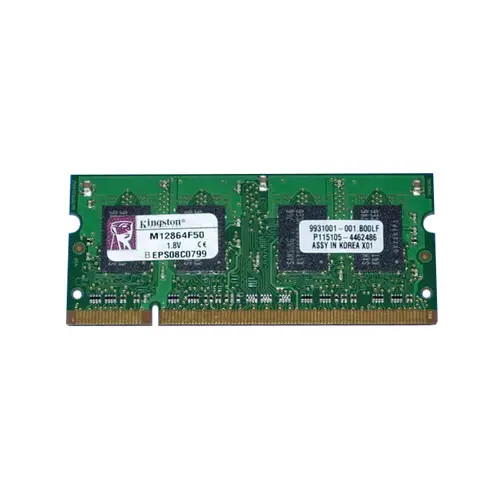 M12864F50 - Kingston Technology 1GB DDR2-667MHz PC2-5300 CL5 200-Pin SoDIMM