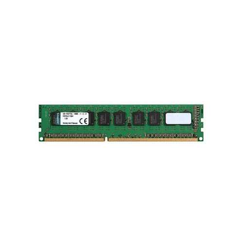 KVR16E11S8/4I - Kingston 4GB DDR3-1600MHz PC3-12800 ECC Unbuffered CL11 240-Pin DIMM 1.35V Low Voltage Single Rank Memory Module