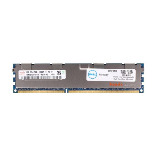 02HF92 - Dell 8GB DDR3-1333MHz PC3-10600 ECC Registered CL9 240-Pin DIMM 1.35V Low Voltage Dual Rank Memory Module