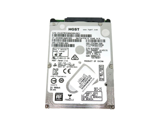 634862-005 - HP 320GB SATA 7200RPM 2.5" 16MB HDD