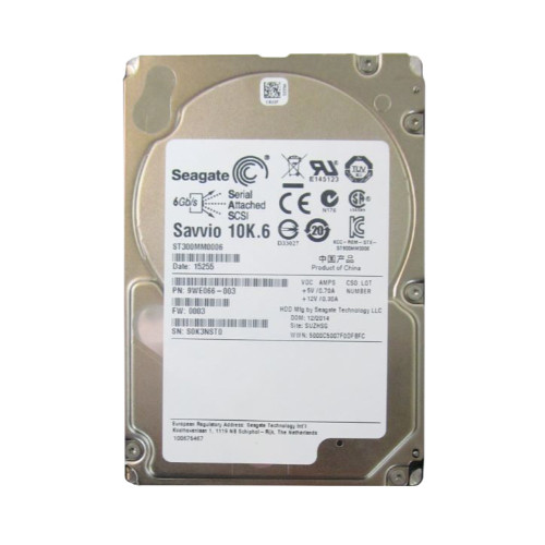 ST300MM0006-HP - HP 300GB 10000RPM SAS 6Gb/s 2.5" HDD