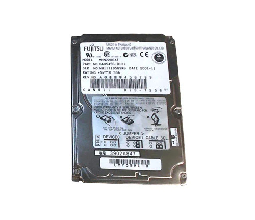 MHN2200AT - Fujitsu 20GB 4200RPM IDE 2.5" HDD