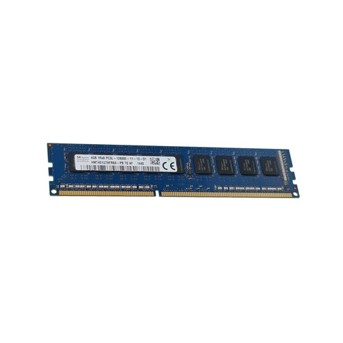 Hynix 4GB DDR3-1600MHz ECC Unbuffered Memory Module for Servers - Single Rank DIMM 240-Pin 1.35V