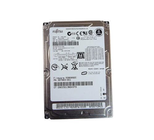 MHV2100BH - Fujitsu 100GB 5400RPM SATA 8MB 2.5" HDD