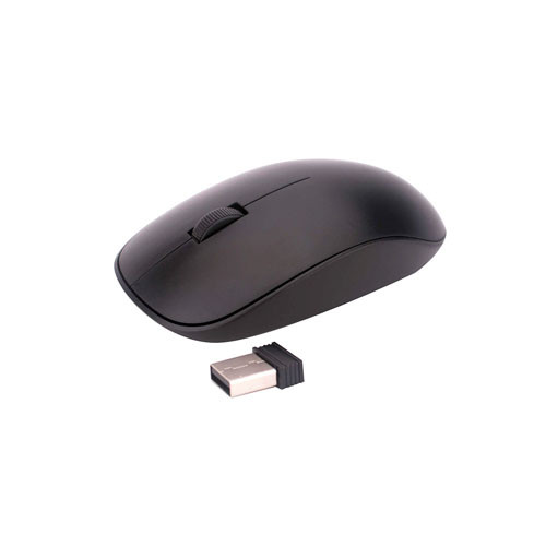 WM126-BK - Dell 3 Buttons Long Life Battery Wireless Optical Mouse Black