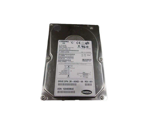 3R-A0402-AA - HP 9.1GB 10000RPM Ultra-2 SCSI 3.5" Hot-Plug HDD