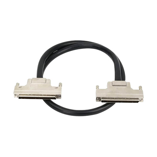 UJ338 - Dell 5 Ft 4 Drop SCSI Cable for PowerEdge SC1420