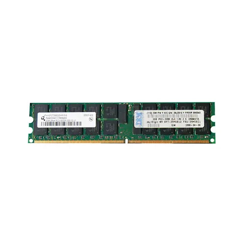 39M5812 - IBM 4GB Kit 2 X 2GB DDR2-400MHz PC2-3200 ECC Registered CL3 240-Pin DIMM 1.8V Memory