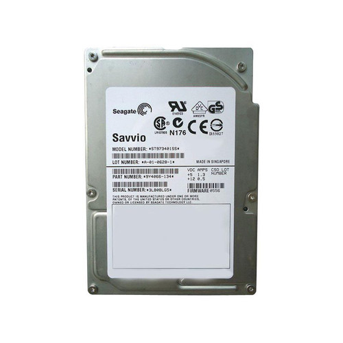 ST973401SS - Seagate Savvio 73GB 10000RPM SAS 3Gb/s 8MB Cache RoHS 2.5-Inch Hard Drive