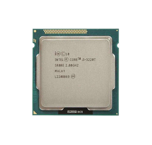 719900-001 - HP Intel Core i3-3220T 2.80GHz Dual-Core Processor