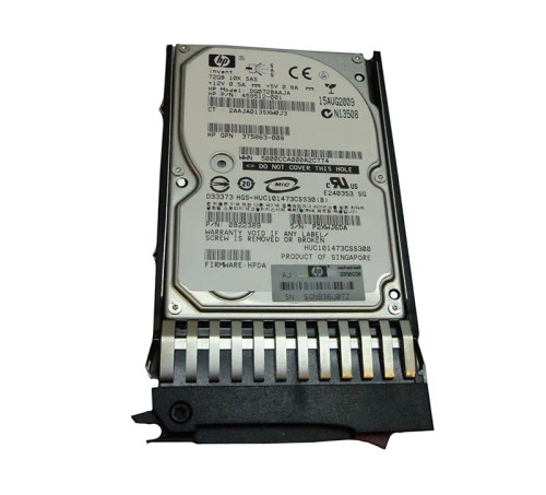 HP 375863-008 72GB 10000RPM SAS 3Gb/s SFF 2.5HDD Tray