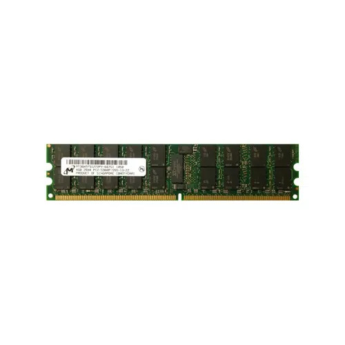MT36HTF51272PY-667G1 - Micron 4GB DDR2-667MHz PC2-5300 ECC Registered CL5 240-Pin DIMM 1.8V Dual Rank Memory Module