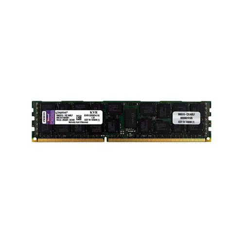 KVR13R9D4/16 - Kingston 16GB DDR3-1333MHz PC3-10600 ECC Registered CL9 240-Pin DIMM 1.35V Low Voltage Dual Rank Memory Module