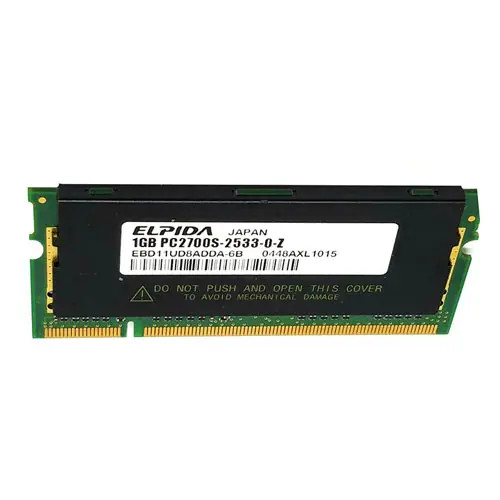 EBD11UD8ADDA-6B-E - Elpida 1GB DDR-333 PC2700 200-Pin SoDIMM Memory