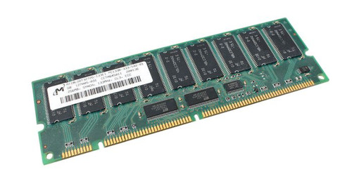 MT18LSDT3272G-133E1 - Micron 256MB 133MHz PC133 ECC Registered CL3 168-Pin RDIMM 3.3V Memory Module