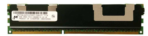 MT36JSZF51272PZ-1G4G1FF - Micron Technology 4GB DDR3-1333MHz PC3-10600 ECC Registered CL9 240-Pin DIMM 1.35V Low Voltage Dual Rank Memory Module