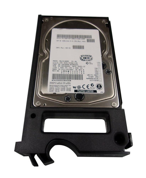 85JUH - Dell 18GB 10000RPM Ultra160 SCSI 3.5" HDD