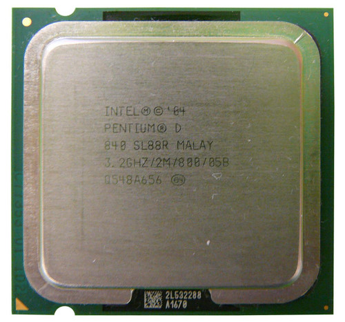 SL88R - Intel Pentium D Dual Core 840 3.20GHz 800MHz FSB 2MB L2 Cache Socket 775 Processor