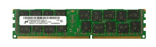 MT36JSF2G72PZ-1G6E1 - Micron Technology 16GB DDR3-1600MHz PC3-12800 ECC Registered CL11 240-Pin DIMM 1.35V Low Voltage Dual Rank Memory Module