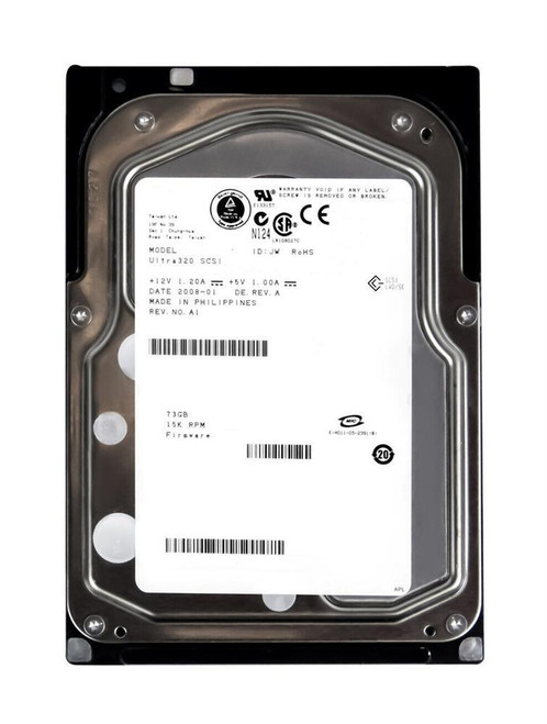 9X900 - Dell 73GB 15000RPM Ultra320 SCSI 80-Pin 3.5" HDD