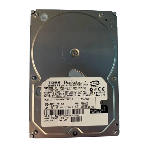 Dell 40GB 7200RPM ATA 100 3.5 Hard Drive for ProLiant Servers
