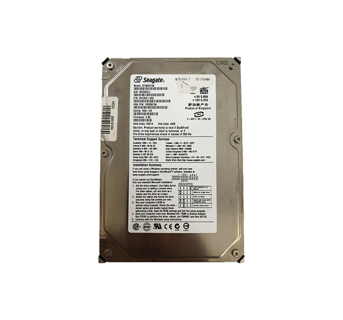 ST360012A - Seagate 60GB 5400RPM IDE ATA-100 3.5" HDD