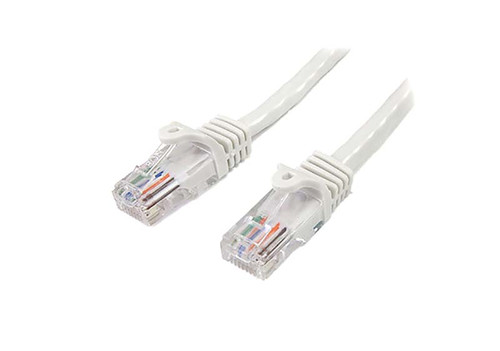 45PAT3MWH - StarTech 3m Cat 5e White Ethernet Cable