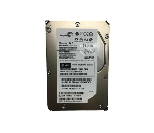 ST314655SSUN146G - SUN 146GB 15000RPM SAS 3.5" Hot-Plug HDD