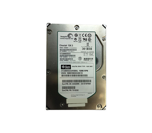 7010282 - SUN 300GB 15000RPM SAS 3.5" HDD