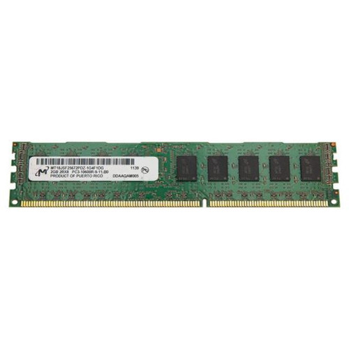 46C0572 - IBM 2GB DDR3-1333MHz PC3-10600 ECC Registered CL9 240-Pin DIMM 1.35V Low Voltage Single Rank Memory Module
