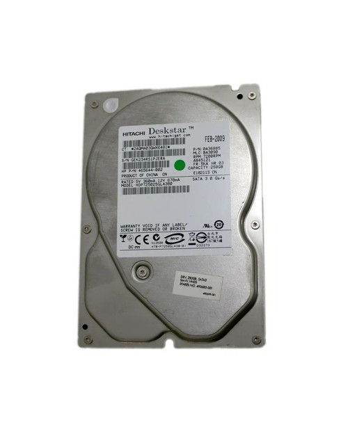 490683-001 - HP 250GB 7200RPM SATA 3Gb/s 2.5" HDD