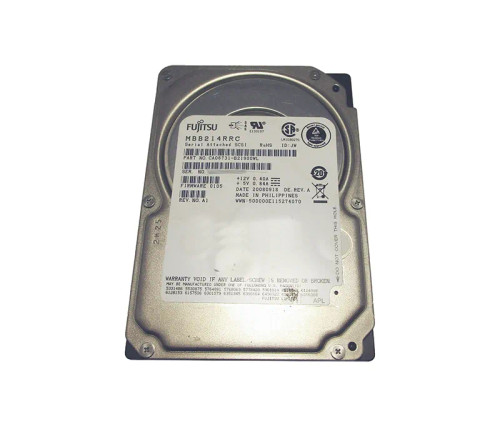 MBB214RRC - Fujitsu 146GB 10000RPM SAS 2.5" HDD