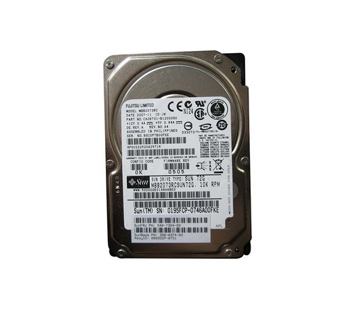 540-7354-02 - Sun 73GB 10000RPM SAS 3Gb/s 16MB Cache Hot-Pluggable 2.5-Inch Hard Drive with Bracket