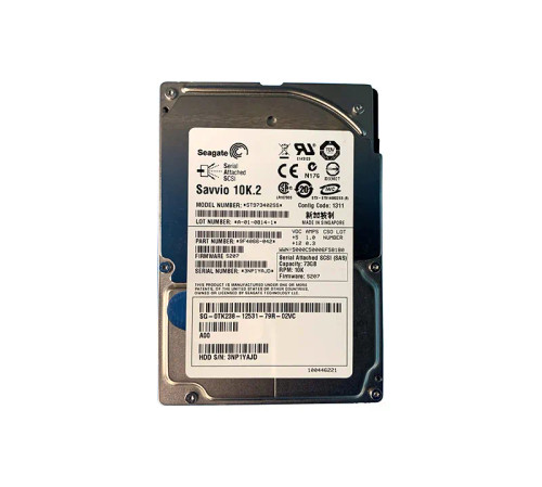 TK238 - Dell 73GB 10K SAS 3Gb/s 2.5" Hot-Plug HDD