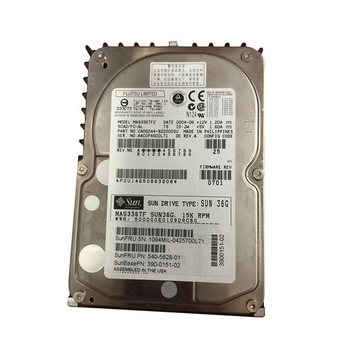 MAS3367FC - Fujitsu 36.7GB 10000RPM Fibre Channel 3.5" HDD