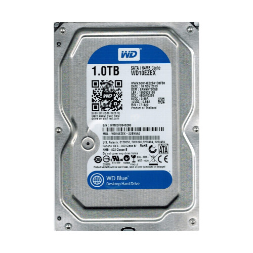 WD10EZEX-22BN5A0 - WESTERN DIGITAL 1TB 7200RPM SATA 3.5" HDD