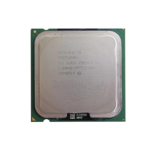 SL8U4 - Intel 2.80GHz 533MHz FSB 1MB Socket LGA775 Processor