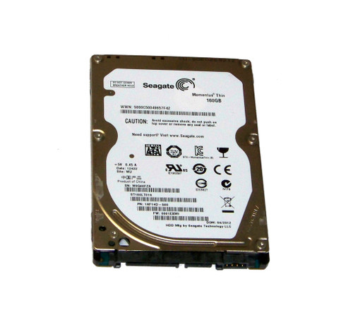 ST160LT016 - Seagate Momentus 160GB 2.5-inch Hard Drive SATA 3Gb/s 7200RPM 16MB Cache