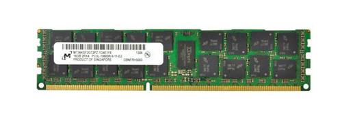 MT36KSF2G72PZ-1G4E1 - Micron Technology 16GB DDR3-1333MHz PC3-10600 ECC Registered CL9 240-Pin DIMM 1.35V Low Voltage Dual Rank Memory Module