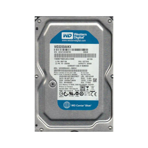 WD3200AAKX-083CA1 - Western Digital 320GB 7200RPM SATA 6Gb/s 16MB 3.5" HDD