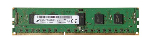 MT9JSF51272PZ-1G9E2 - Micron 4GB DDR3-1866MHz PC3-14900 ECC Registered CL13 240-Pin DIMM Single Rank Memory Module