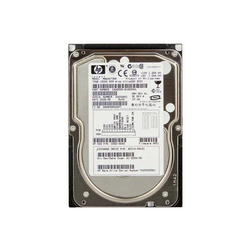 0950-4640 - HP 73GB 10000RPM Ultra-320 SCSI 3.5" HDD