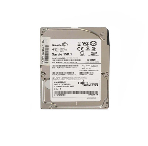 S26361-H985-V100 - Fujitsu 73GB 15000RPM SAS 3Gb/s 2.5" HDD
