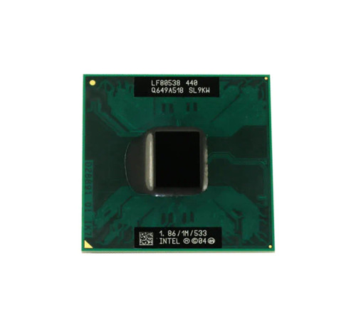LF80538NE0361ME - Intel Celeron M 440 Single-core 1 Core 1.86GHz 533MHz FSB 1MB L2 Cache Socket PGA478