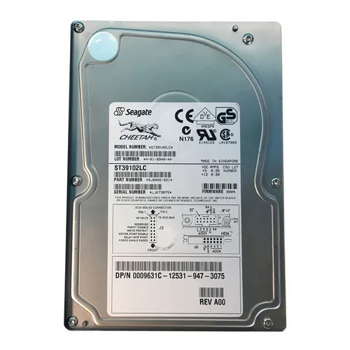 9631C - Dell 9GB 10000RPM Ultra160 SCSI 3.5" HDD