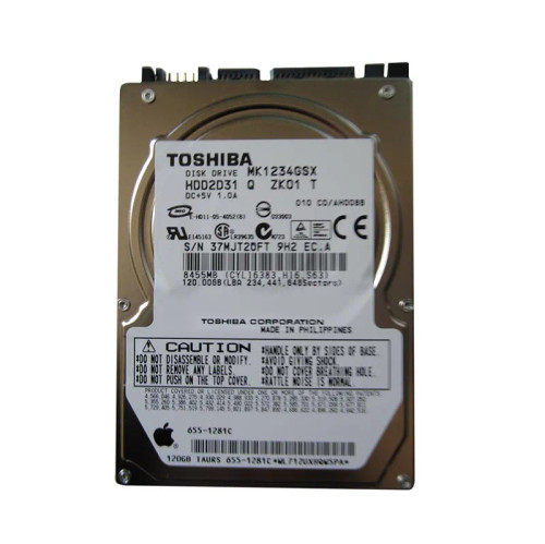 HDD2D31Q - TOSHIBA 120GB 5400RPM SATA 8MB 2.5" HDD